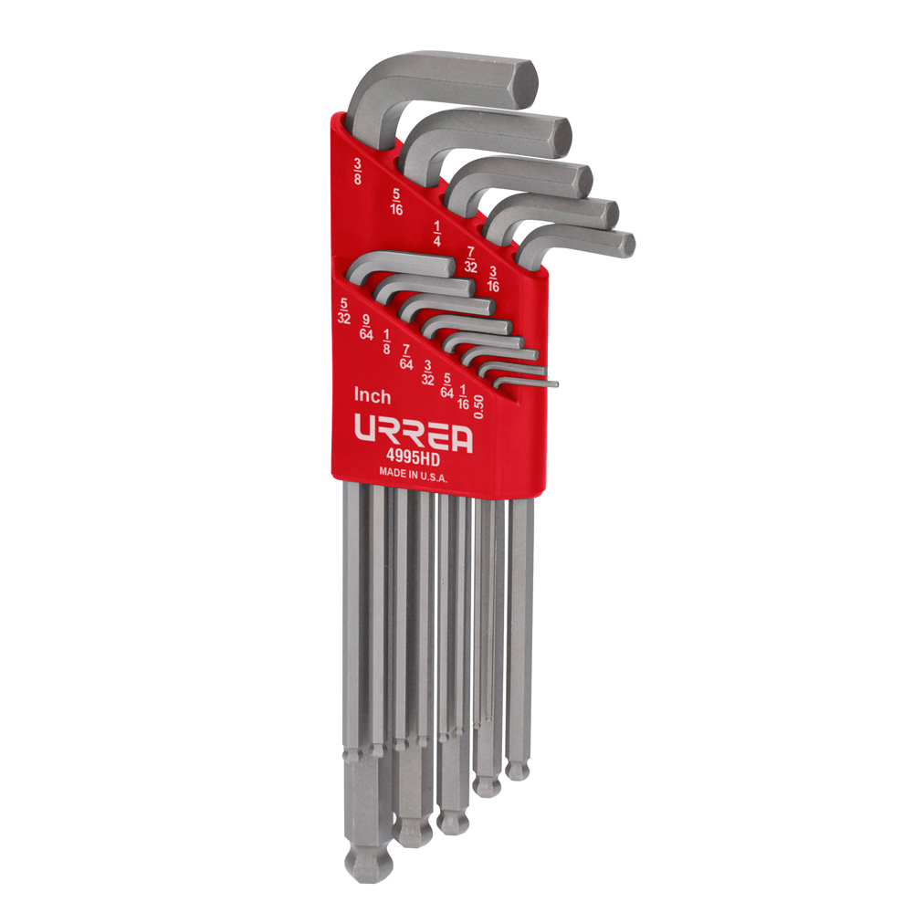 Jgo 13 llaves hex L punta